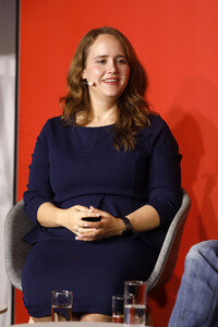 Ricarda Lang auf der Frankfurter Buchmesse 2025 in Frankfurt