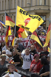 'Merkel muss weg' Demo in Berlin