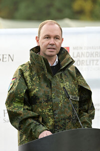 Kommunikationsübung MURE 26 auf dem Truppenübungsplatz Oberlausitz in Weißkeißel
