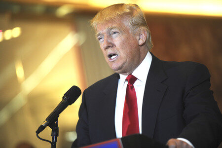 Donald Trump Pressekonferenz in New York