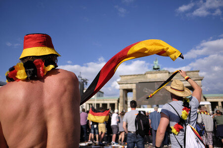 FIFA WM Public Viewing Deutschland gegen Südkorea in Berlin
