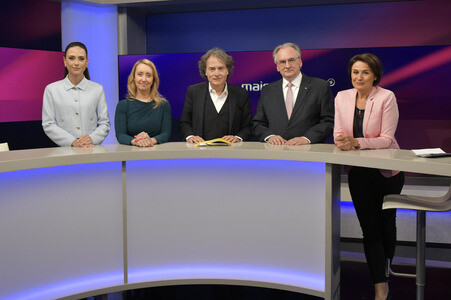Talkshow 'maischberger' in Berlin