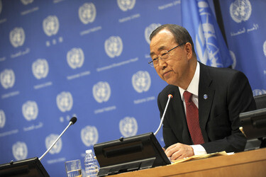 UN End-of-Year Pressekonferenz, New York