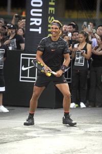 Nike Street Tennis Event in New York