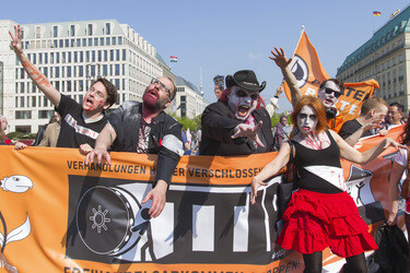 Zombie-Walk der Piratenpartei, Berlin