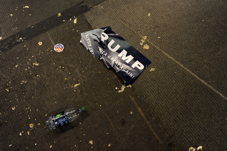 Wahlkampfrede von Donald Trump in Manchester