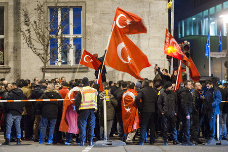Türken Demo in Berlin