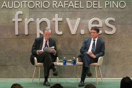 Podiumsgespräch mit Manuel Valls in Madrid