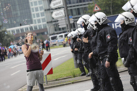 Demonstration 'Bildungsstreik - Jugend gegen G20' in Hamburg