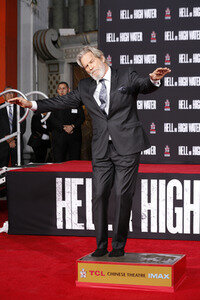 Hand and Footprint Ceremony mit Jeff Bridges in Los Angeles
