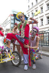 Demoparade gegen Fashion Terror und für Faire Mode und Trashion, Berlin