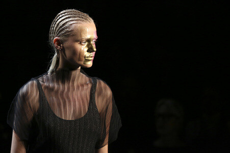 Maybelline New York Make-Up Runway Fashion Show auf der Mercedes-Benz Week Autumn/Winter 2016 in Berlin