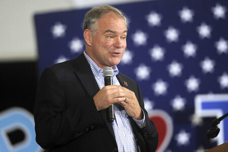 Wahlkampfveranstaltung mit Tim Kaine in Bethlehem