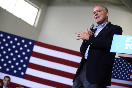 Wahlkampfveranstaltung mit Tim Kaine in Bethlehem