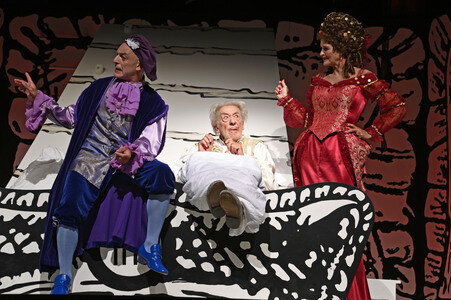 Theaterprobe 'Der eingebildet Kranke' in Berlin