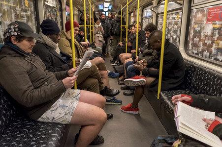 No Pants Subway Ride Berlin 2018