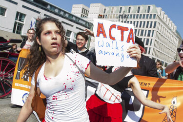 Zombie-Walk der Piratenpartei, Berlin
