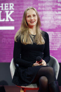 Leonie Plaar auf der Frankfurter Buchmesse 2025 in Frankfurt