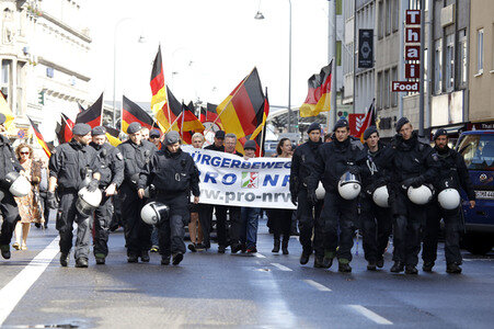 Pro NRW Kundgebung in Köln