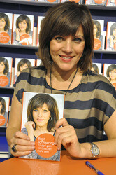 Birgit Schrowange auf der Frankfurter Buchmesse