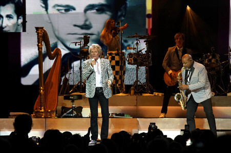 Konzert von Rod Stewart in Berlin