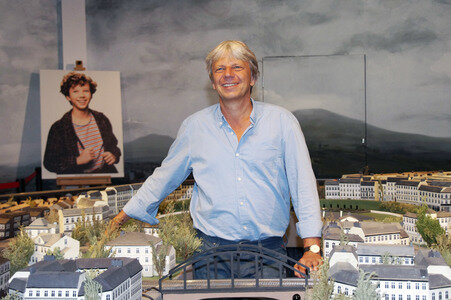 Präsentation einer neuen Filmrequisite aus dem Film 'Timm Thaler' in Potsdam