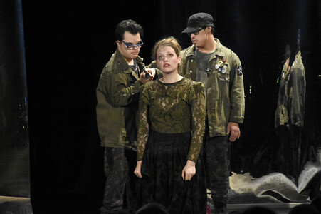 Theateraufführung 'Woyzeck' in Haar