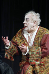 Theaterprobe von 'Der Bürger als Edelmann' in Hamburg