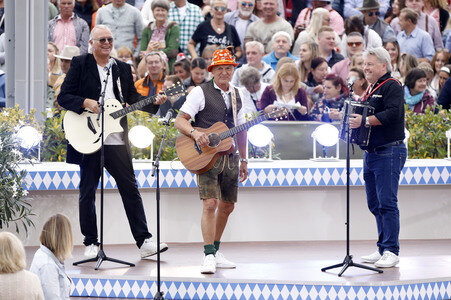 TV-Show 'ZDF-Fernsehgarten' in Mainz