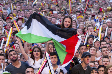 WM-Fanmeile beim Finalspiel Deutschland gegen Argentinien, Berlin
