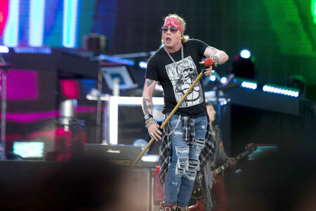 Konzert von Guns n' Roses in Madrid