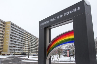 Hoygida Gegen-Demonstration, Hoyerswerda