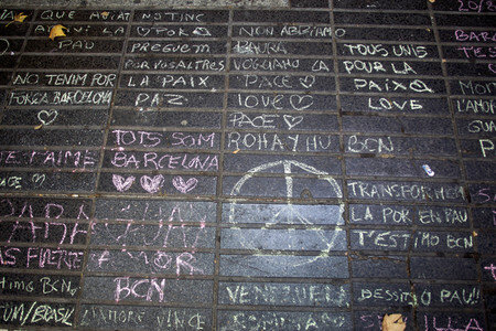 Las Ramblas nach dem Terroranschalg in Barcelona