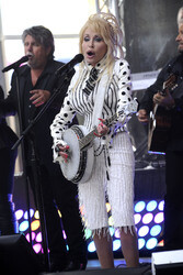 Dolly Parton bei der NBC-Show 'Today', New York