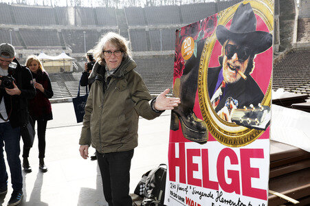 Fototermin mit Helge Schneider in Berlin