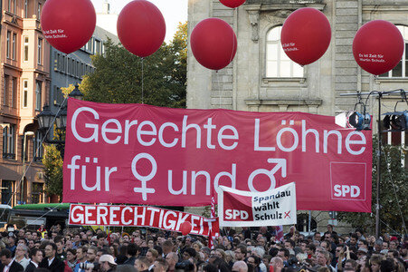 Wahlkampfveranstaltung mit Martin Schulz in Berlin