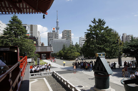 Sightseeing Tokio