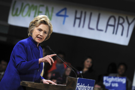 Rede von Hillary Clinton in New York