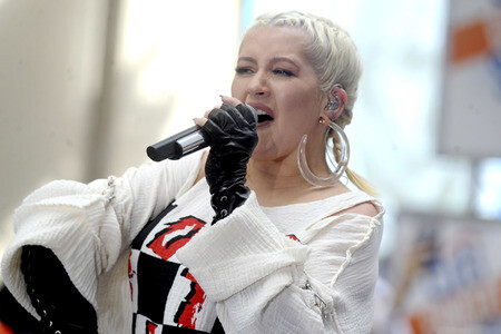 Konzert von Christina Aguilera in New York