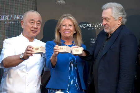 Hoteleröffnung mit Robert de Niro in Marbella