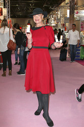 Barbara Engel auf der Fachmesse Beauty, Düsseldorf
