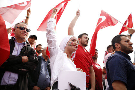 Erdogan-Demo in Köln