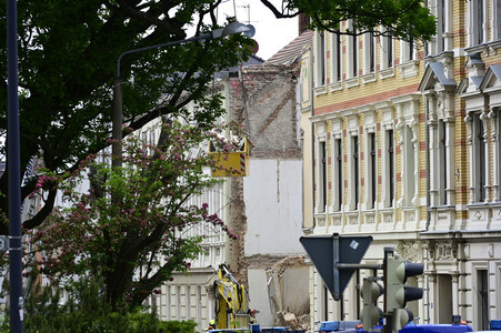 Einsturz eines Mehrfamilienhauses in Görlitz