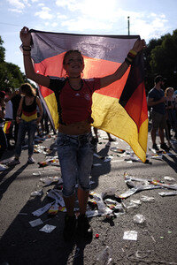 FIFA WM Public Viewing Deutschland gegen Südkorea in Berlin