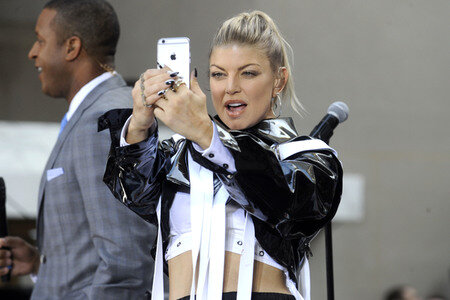 Konzert von Fergie in New York