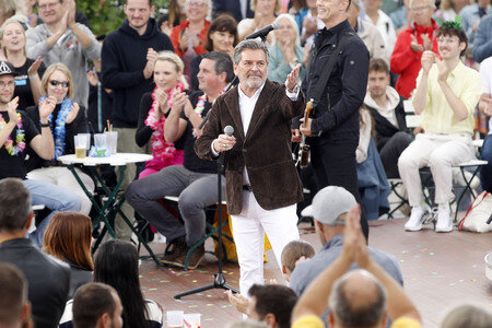 TV-Show 'ZDF-Fernsehgarten' in Mainz