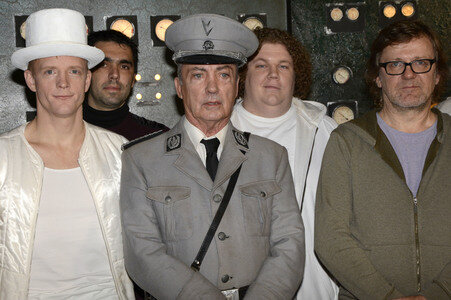 Dreharbeiten zu 'Iron Sky: The Coming Race' in Lint