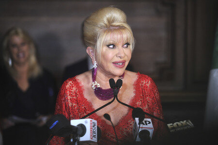Pressekonferenz mit Ivana Trump in New York