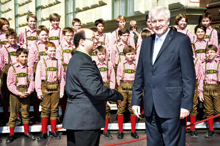 König Willem-Alexander und Königin Maxima der Niederlande in München