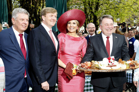 König Willem-Alexander und Königin Maxima der Niederlande in München